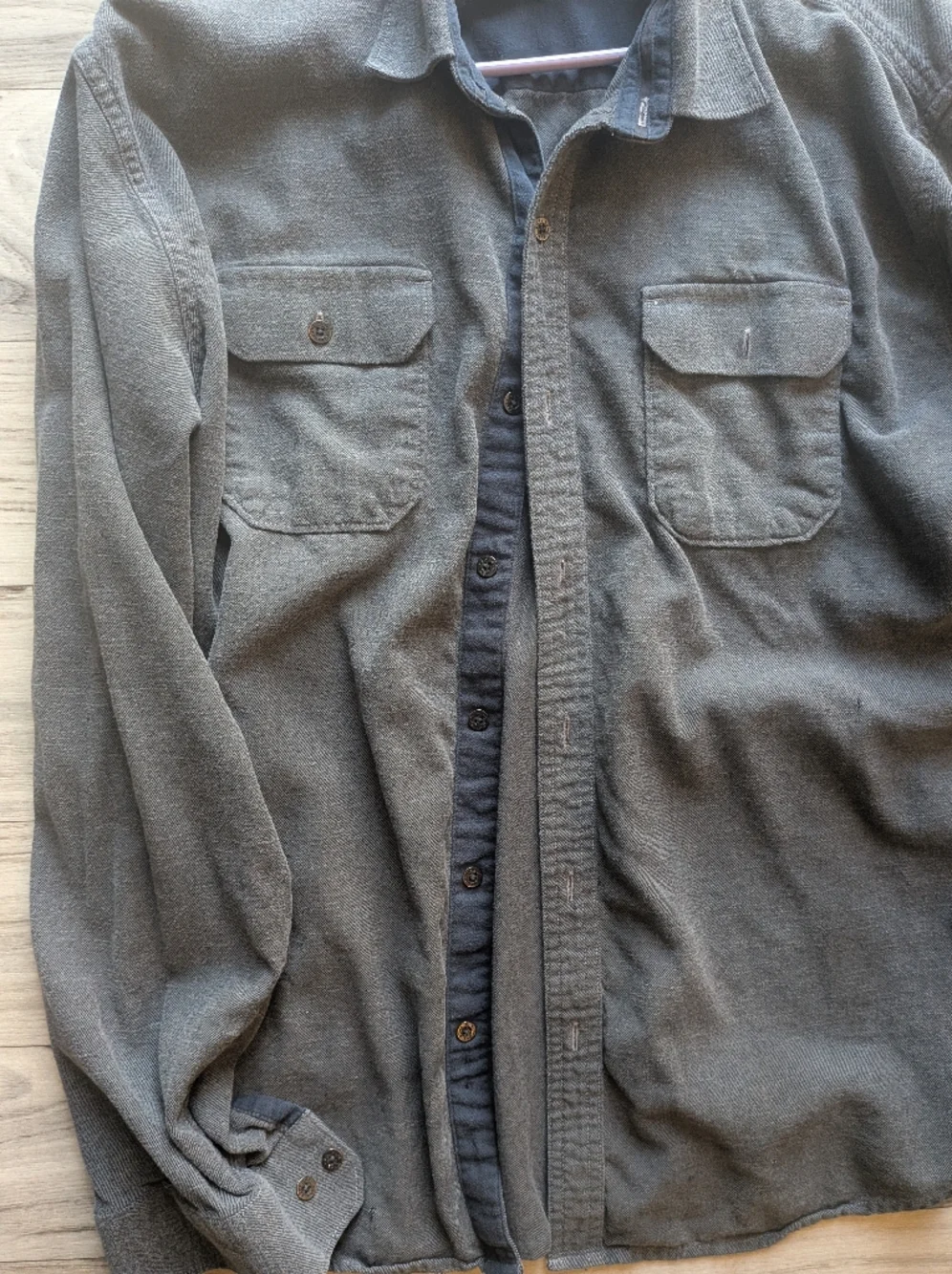 Kuhl Men's Grey Long Sleeve Shirt Button Up XL Gray - Picture 6 of 7